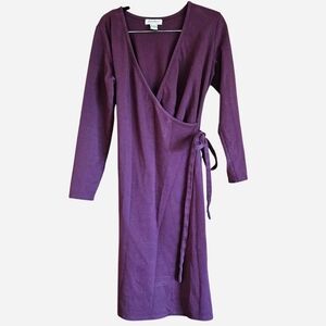 Vintage Eddie Bauer Wrap Dress Size Large